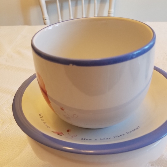 Disney Simply Pooh WinnieThe Pooh  Large Cup Mug Saucer Set - Picture 2 of 12